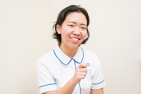 プレミアデンタル広島 心地良い空間づくりのため接遇にも気を配っている