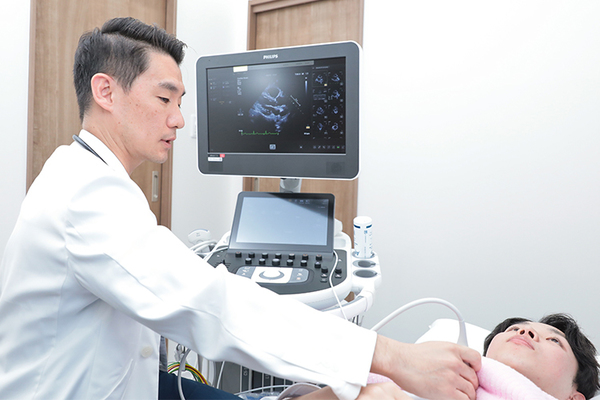 よしだ内科ハートクリニック 精度の高い診断につなげるエコー検査