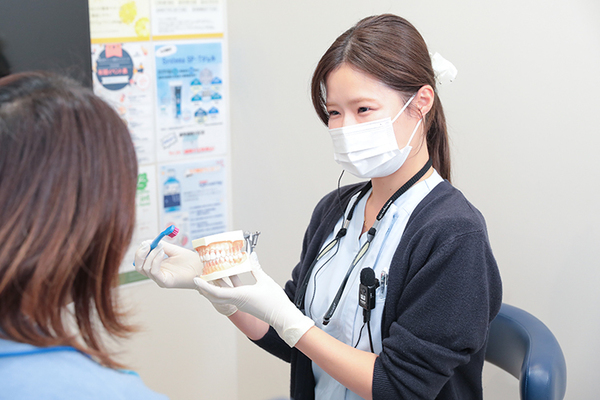 錦糸町ミント歯科クリニック 歯科衛生士は担当制。受診しやすい歯科医院づくりをめざす