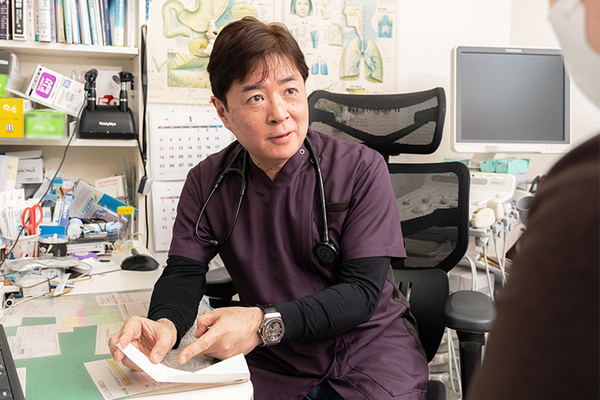 芦名医院 検査体制を整え、地域医療を支えている