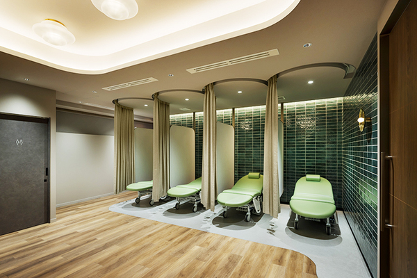 NEO HEALTHCARE 消化器内科･内視鏡内科クリニック 大阪市中央区本町院 空間の質にこだわったリカバリールーム