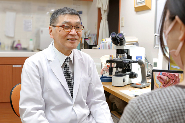 ごうじ泌尿器科クリニック 日常生活で取り入れられる骨盤底筋体操などのアドバイスも行う