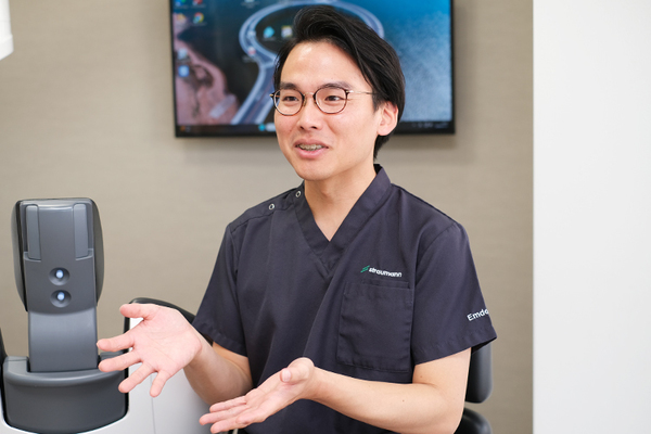 江田あおば歯科・矯正歯科 口腔内の状態をどう改善していくか丁寧に話し、治療を進める