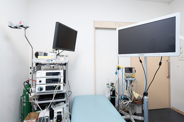 菊川内科皮膚科クリニック AIが搭載されている内視鏡で隅々まで検査が可能