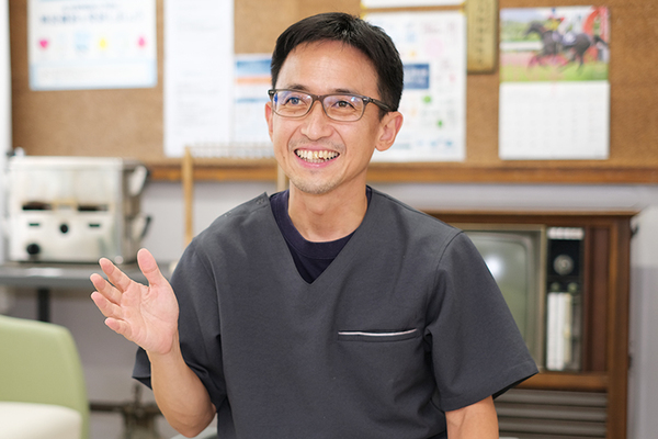 加藤医院 地域の高齢化が進み、訪問診療の相談も増えている