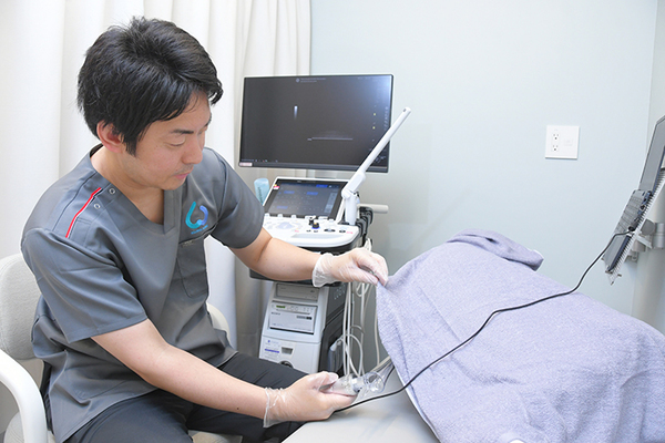 新松戸こじま胃と大腸肛門の内視鏡・血管外科クリニック 患者の負担を減らすために、配慮した診察を実施
