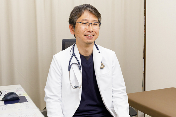 いななみクリニック 日常生活を維持できるようになんでも相談してほしいと話す副院長