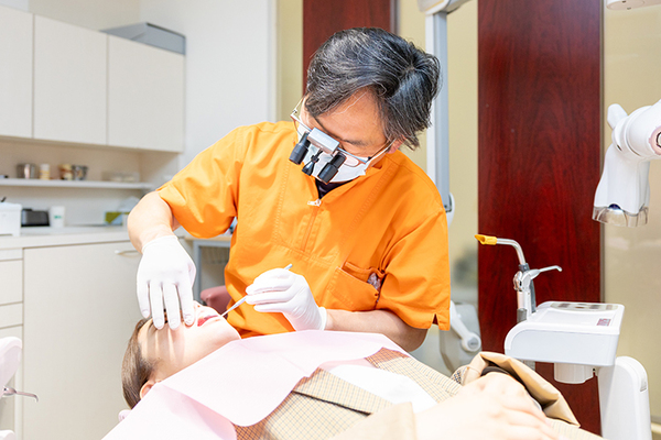 おはら歯科 日本歯科専門医機構歯周病専門医の院長が診療にあたる