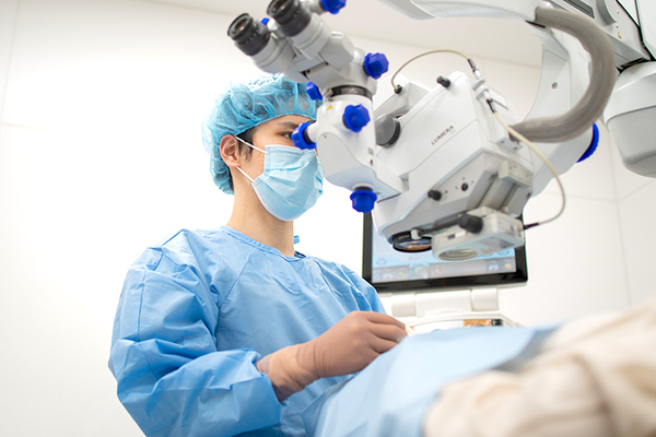 新小岩眼科 硝子体手術ができる体制が整っている