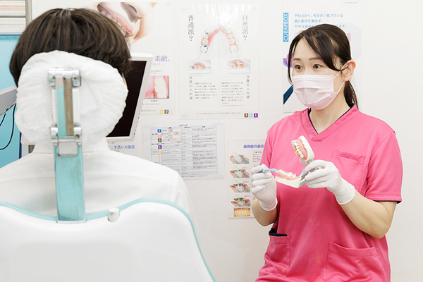 もりした歯科医院 まずは治療の様子を見学するだけでも