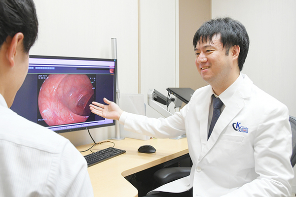 Kクリニック山王 便潜血陽性なら内視鏡検査を