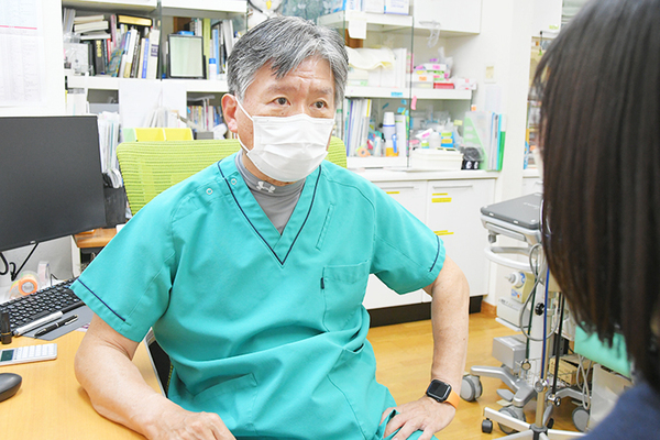 加平クリニック 症状や不安に寄り添いながらじっくりと対話する院長