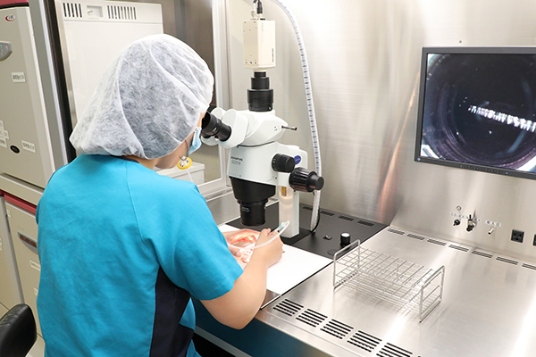 なかむらレディースクリニック 経験豊富な培養士が在籍