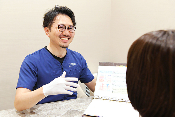 VERNO SKIN CLINIC 患者一人ひとりの悩みや症状に合わせたプランを提案する