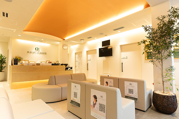 おおがい内科医院 温かみがあり、リラックスできる院内
