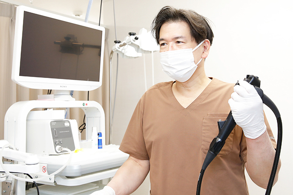 越谷レイクタウン駅前胃と大腸の消化器内科内視鏡・肛門クリニック 先進の内視鏡システムを導入しており、精緻な検査を行う