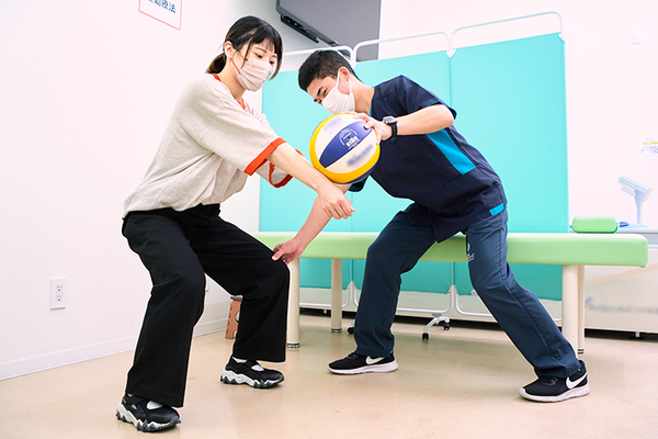南太田整形外科リハビリテーションクリニック 行っているスポーツによってリハビリの内容もさまざま
