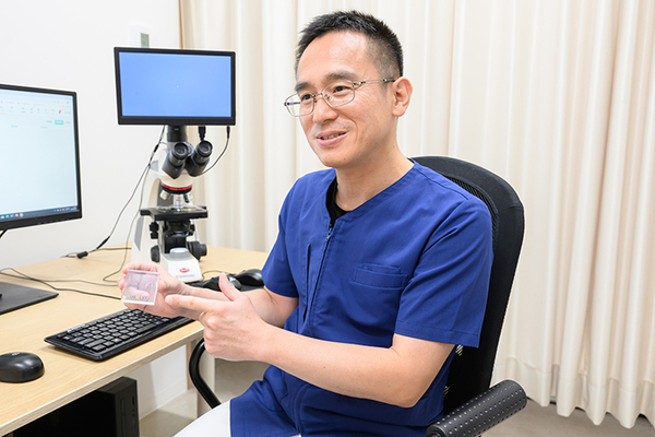 こまい腎・泌尿器科クリニック レーザーや小型インプラントを用いた手術を行っている