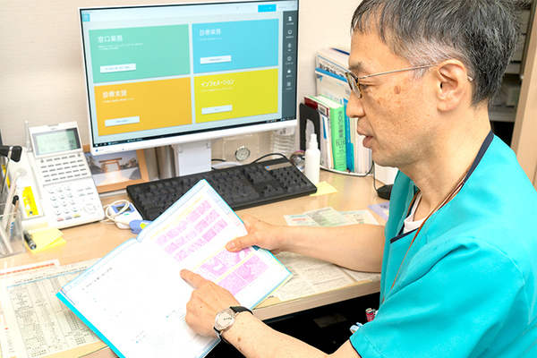 きらく内科クリニック 優しく丁寧に診察をしてくれるので安心