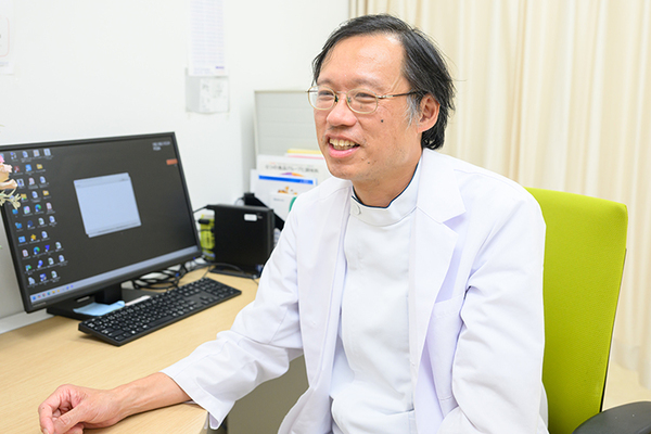 けいしょう内科クリニック 「糖尿病は早期発見・治療が重要」と話す院長