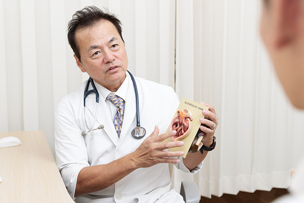 福岡医院 腎臓病の重症化を防ぐために管理栄養士による個別指導を実施