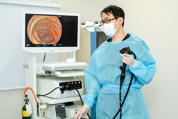 河村メディカルクリニック 先進の機器を備え、多くの内視鏡検査を実施している