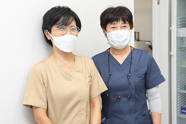 大津宮ほそだクリニック 患者が安心して来院できるように環境を整えている