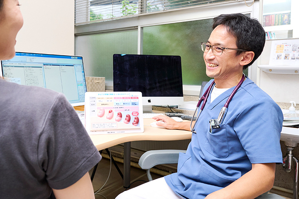 加藤医院 複数の治療方法を提示し、患者に寄り添う治療方針