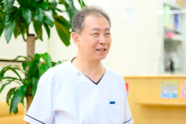成子クリニック 「毎日の心がけが大事」と語る、成子院長