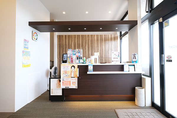 クレール歯科クリニック 歯科医院特有のにおいを感じない清潔な院内