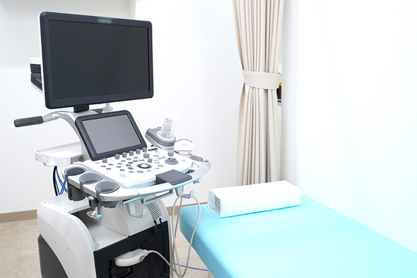 梶原内科クリニック 大学病院にも勤める臨床検査技師が超音波検査を行う