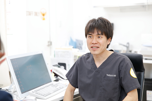 中野島たきぐち耳鼻咽喉科 患者の負担軽減のためさまざまな工夫をしている滝口院長