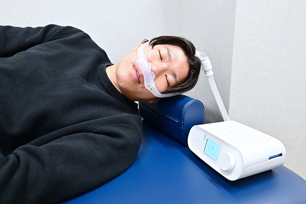 鶴橋駅前よしかわ内科 CPAPは自宅での使用が可能