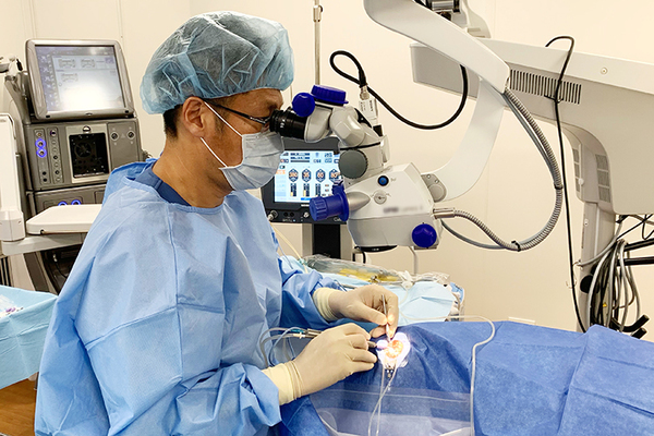 うえむら眼科クリニック 目薬の麻酔による日帰り白内障手術