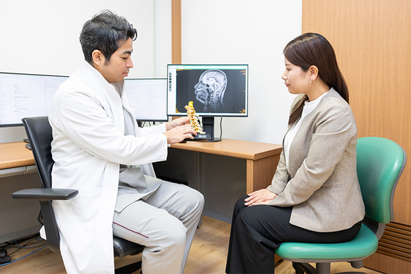 中村脳神経外科クリニック 丁寧な問診を心がけている