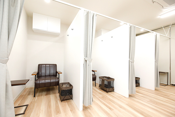 消化器と診断・治療内視鏡クリニック 内視鏡検査の前処置室