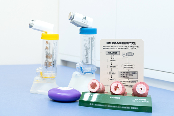 医療法人社団 さくまこどもクリニック 適切な吸入薬の選択と吸入補助具の使用が大切