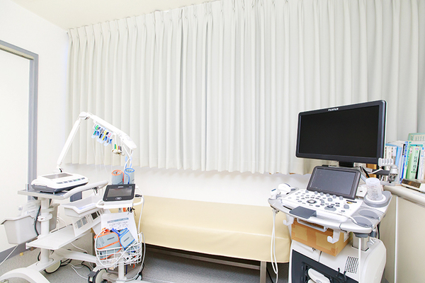 竹の塚糖尿病内科・ヒフ科 さまざまな検査に対応している