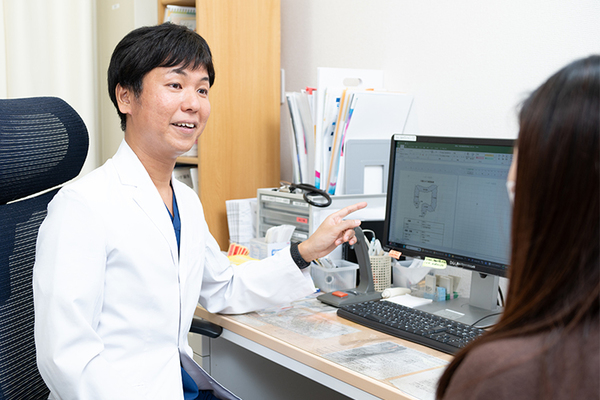 菊川内科皮膚科クリニック 安心感をもってもらうため丁寧に説明をしていく