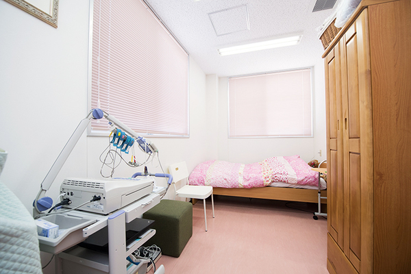 はだの南レディスクリニック 検査や検診に抵抗がある患者にも配慮している