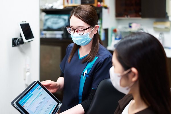 エルデンタルクリニック中村橋 その方に合った対応を心がけているスタッフ