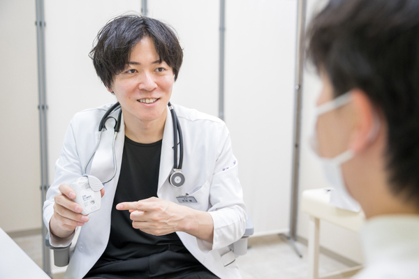 こころ内科・呼吸器クリニック 背景にある生活習慣へのアドバイスも行う