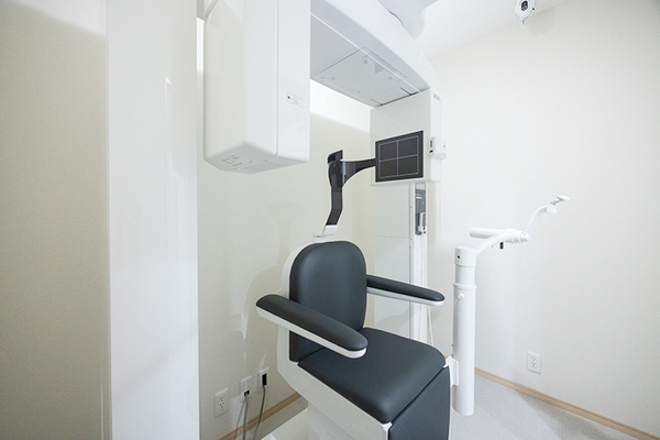 山口耳鼻咽喉科こどもとおとなのいびきクリニック 必要に応じてCT検査を実施。各種検査機器を導入している