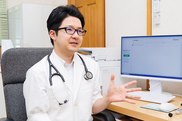 コスモクリニック 問診と診察をもとに、症状に応じた治療を行う