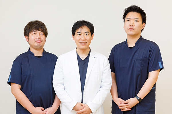 まえだ整形外科リウマチクリニック それぞれ得意分野の違う理学療法士が在籍している