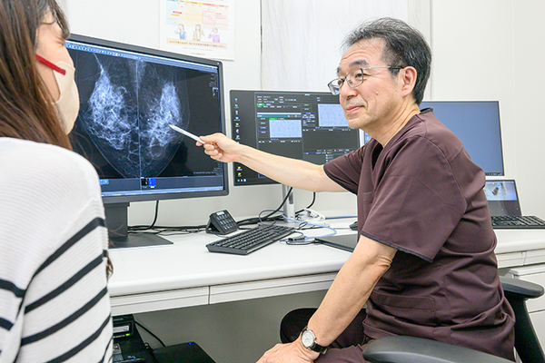 林田ブレストクリニック 正しい診断のためには質の良い画像撮影と読影のスキルが重要
