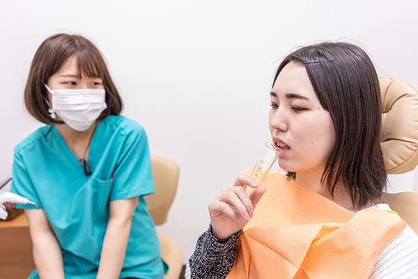 アベニュー歯科クリニック大泉学園 客観的な数値で口の中の健康状態がわかる
