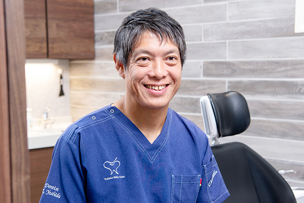 吉田歯科クリニック 個室の診療室。周囲の目を気にせずに治療が受けられる