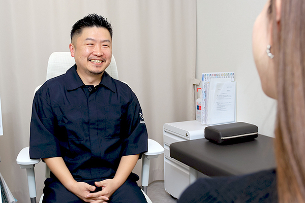 しきファミリークリニック 気軽に相談してほしいと話す