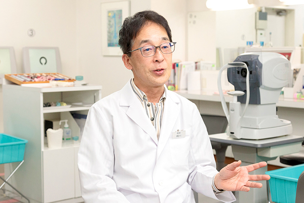 梶川眼科医院 患者に信頼、納得してもらうことが重要になる